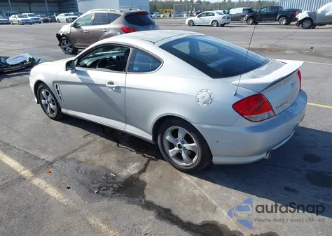 2006 Hyundai Tiburon Gs from USA, damaged, VIN KMHHM65DX6U204100